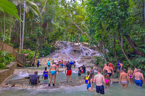 Montego Bay : Combo chutes de la rivière Dunn et trou bleu