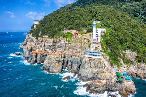 Passeio em Busan: Taejongdae + Huinnyeoul + Gamcheon +SongdoSkywalk10:00 Saída 2 da estação de metrô de Busan