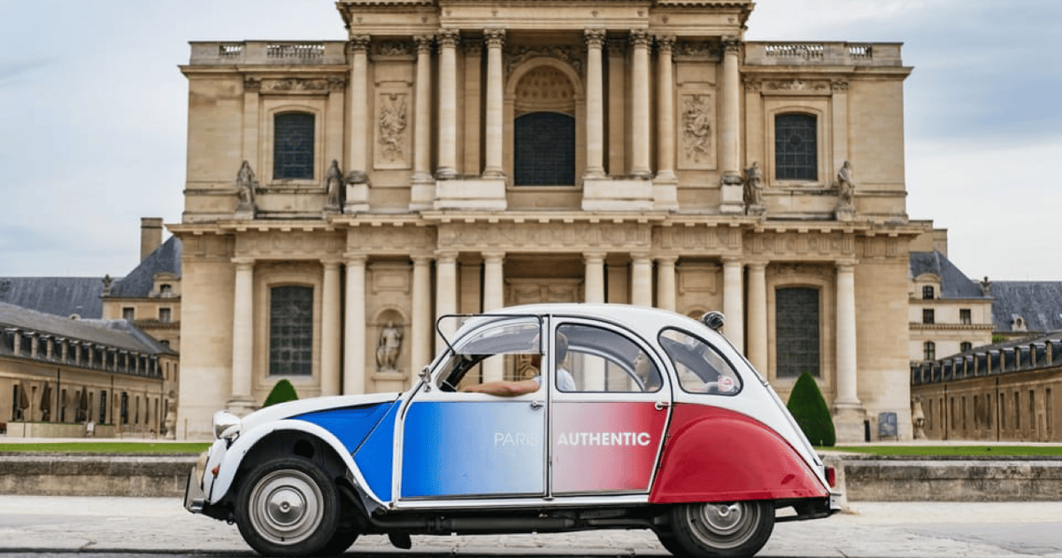 Paris: Citroën 2CV Private Tour with Wine Tasting Experience | GetYourGuide