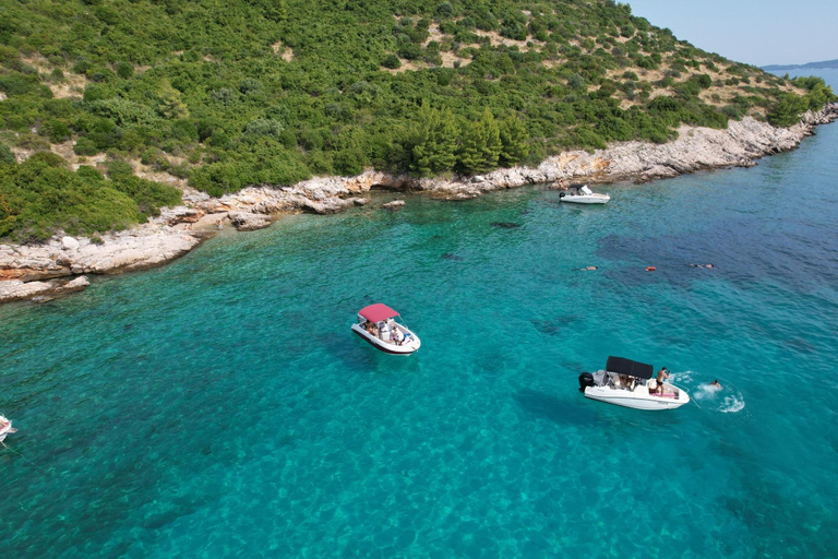 4-Hour Boat tour Blue cave and Beach with free drinks 2,5H BLUE CAVE AND BEACH TOUR