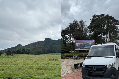 Bogotá in 2 Days: City Tour + Lake Guatavita and Salt Cathedral + Transport + Option 1: Shared Tour