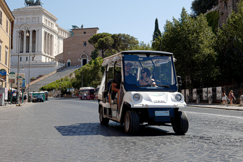 Rome: 3-Hour Private Golf Cart Tour - The Major Highlights Rome: Private Customizable 3-Hour Golf Cart City Tour