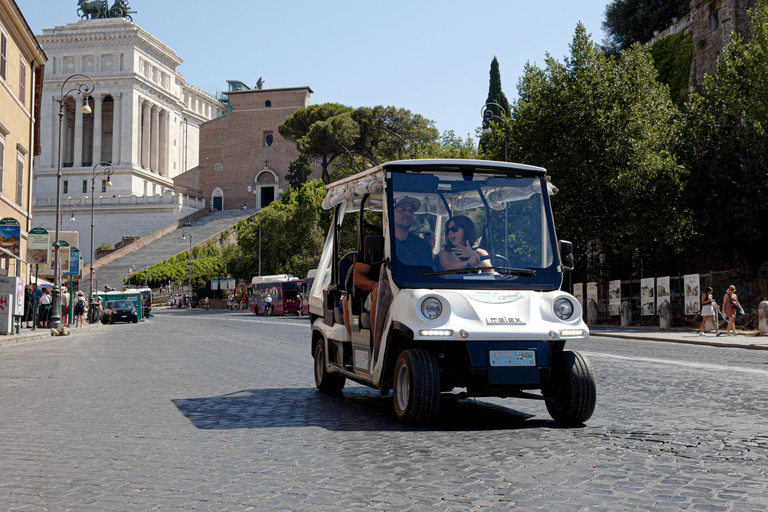 Rome: 3-Hour Private Golf Cart Tour - The Major Highlights Rome: Private Customizable 3-Hour Golf Cart City Tour