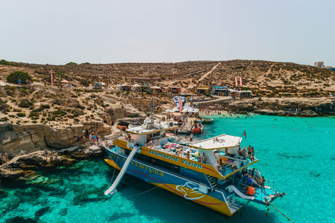 Malta: Gozo & Comino Islands, Blue Lagoon & Seacaves Tour Comino and Gozo islands with Bus to Gozo's capital