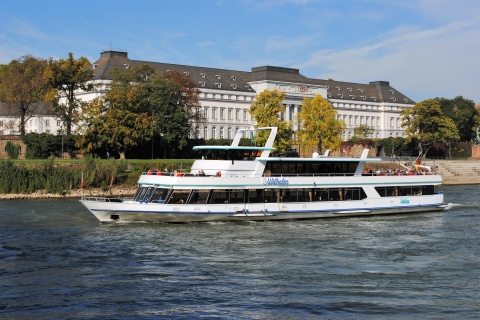 Coblence : Tour en bateau des châteaux et palais de la vallée du Rhin