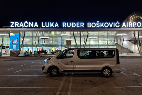 Transfer vom Flughafen nach DubrovnikDubrovnik: Transfer vom Flughafen in die Stadt