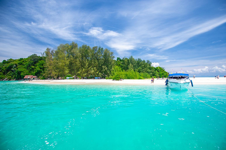 Phi Phi: Tour di un giorno intero alle isole Phi Phi e al tramonto in motoscafo