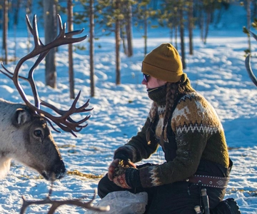 Ivalo: Magical Moments at the Reindeer Farm