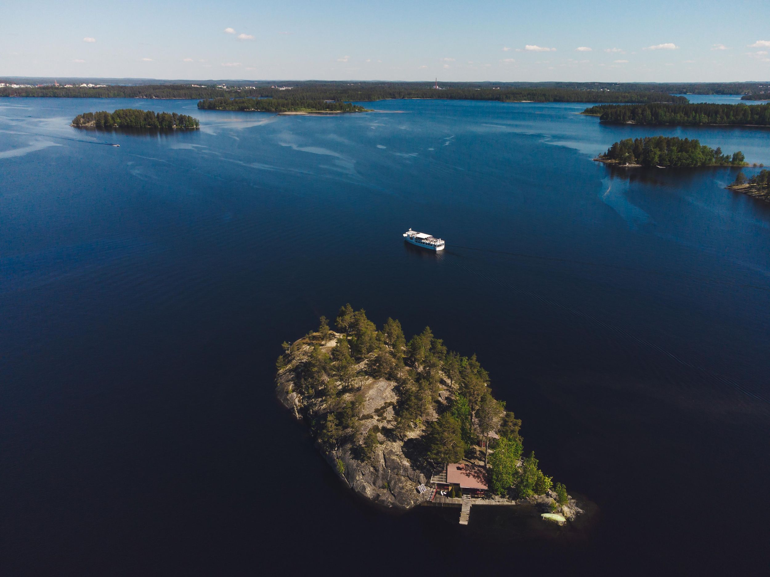 Kreuzfahrt um den Schärengarten von Savonlinna