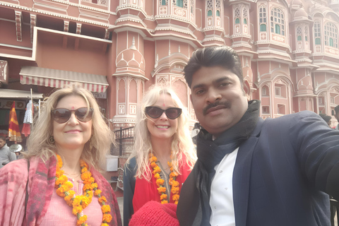 From Jaipur: Tuk-Tuk Private Full-Day Jaipur Tour 8-Hour Tuk-Tuk Tour with Tour Guide