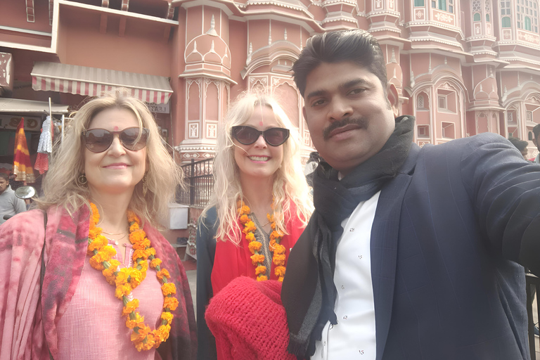 From Jaipur: Tuk-Tuk Private Full-Day Jaipur Tour 8-Hour Tuk-Tuk Tour with Tour Guide