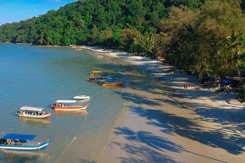 Penang: Sharing Monkey Beach Route Sunset Cruise