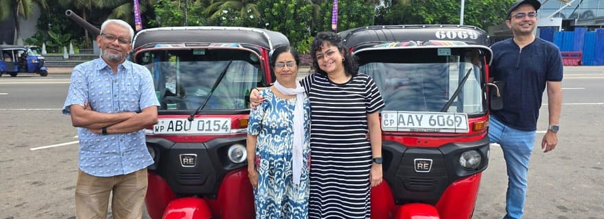 Visite guidée de Colombo, ville historique et culturelle, en tuk-tuk, tout compris