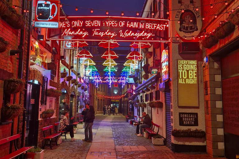 Visite d'une demi-journée de la ville de Belfast et des murs de la paix