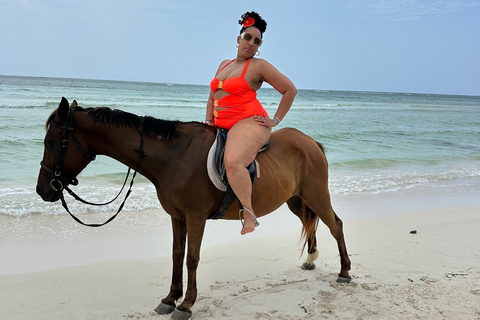 Montego Bay: Horseback Riding Dunn’s River Fall and Shopping