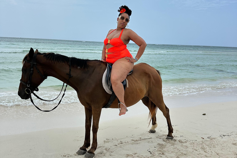 Montego Bay: Horseback Riding Dunn’s River Fall and Shopping