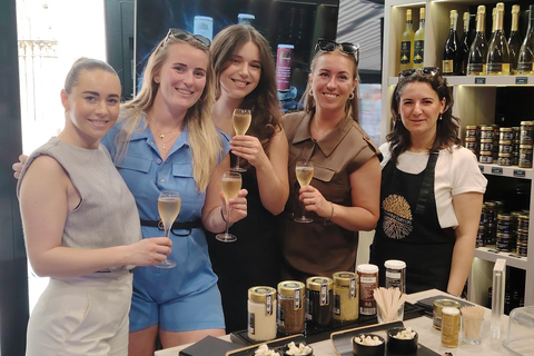 Proeverij rond de combinatie van truffels en champagne in Reims