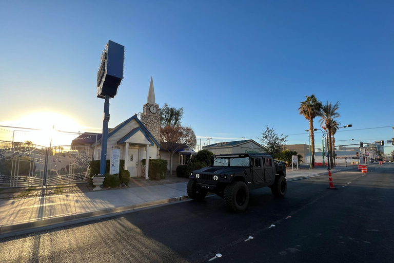 Las Vegas Strip Sightseeing Tour in a Military Hummer Private and You Drive
