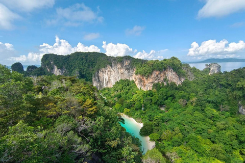 Krabi: Passeio de barco particular com cauda longa e mergulho com snorkel nas Ilhas HongOpção de passeio de lancha particular