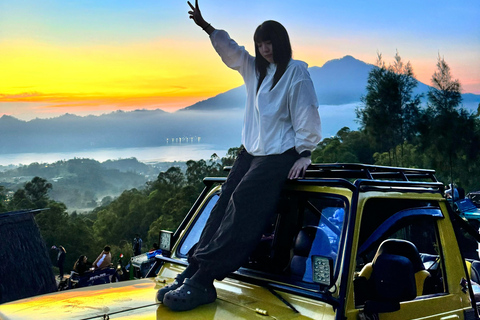Mount Batur Sunrise Jeep 4WD Adventures – Flexible Options Sunrise Jeep Adventure with Flexible Options – Pickup Hotel