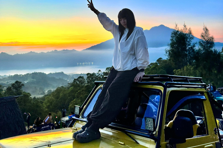 Mount Batur Sunrise Jeep 4WD Adventures – Flexible Options Sunrise Jeep Adventure with Flexible Options – Pickup Hotel