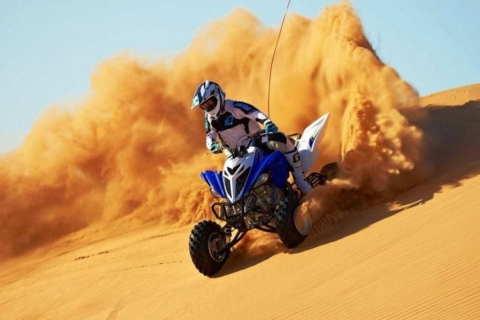 Doha Desert Safari-Quadbike, Camel Ride and Inland Sea Visit Quad Bike 30 Mins