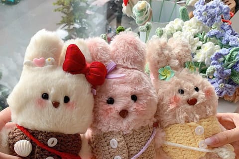 HERMANN Teddy Bear 約33cmと手作りワードローブの本のセット 昭和