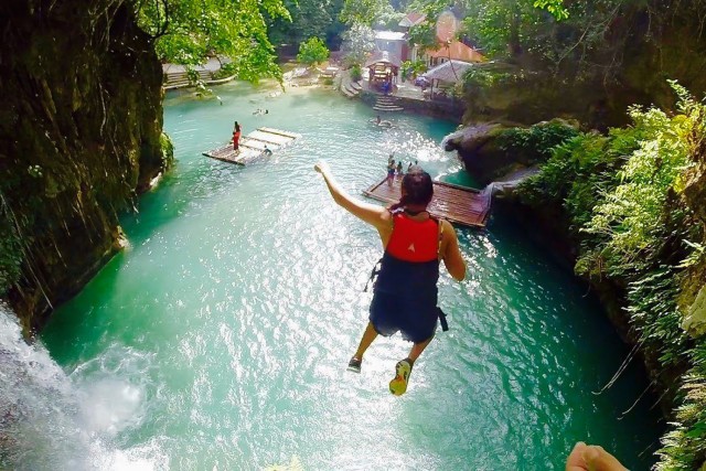 Visit Kawasan Full-Day Private Canyoneering Adventure in Badian, Cebu, Philippines