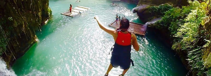 Kawasan : Aventure privée d'une journée en canyoning