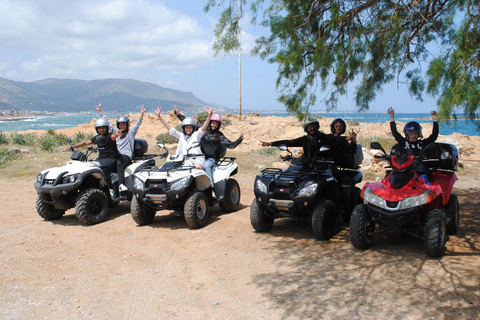 Kreta: Quad Off-Road Tour till byar med hotellöverföringar