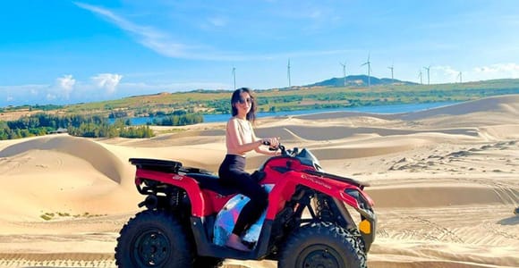 Mui Ne: Sand Dunes Private Jeep Tour with ATV Self-Riding