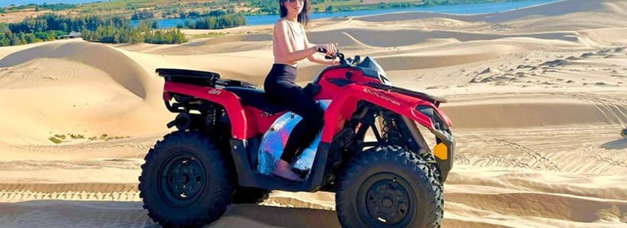 Mui Ne : Visite privée des dunes de sable en jeep avec conduite autonome en quad