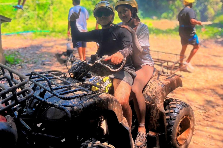 Ao Nang: Kajakpaddling i kristallpoolen, ATV och ananasodling1 timmes ATV-åkning