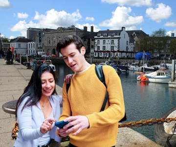 Plymouth: Excursão a pé pela cidade e jogo de exploração