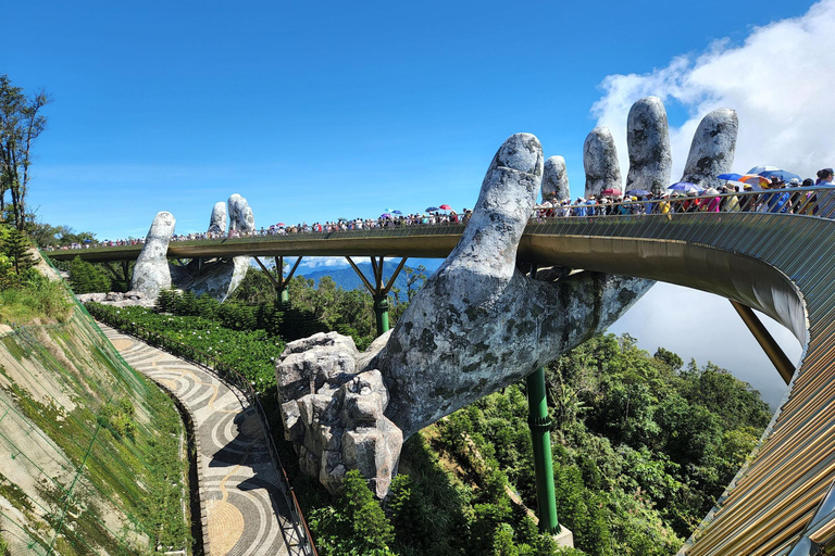 Golden Bridge Ba Na Hills &amp; Marble Mountain Private Tour