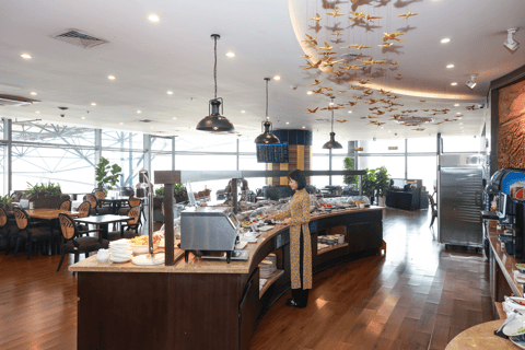 Hanoi: Międzynarodowe lotnisko Noi Bai Dostęp do saloniku SH Premium LoungeOdloty międzynarodowe T2: Salonik SH Premium Lounge Ha Noi