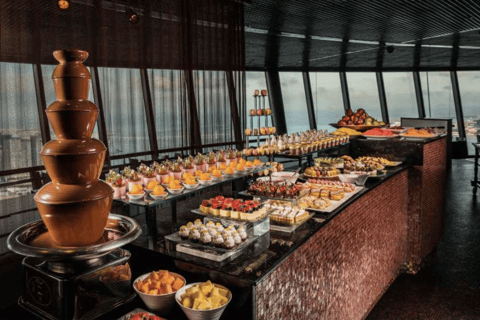 Macau: 360 Café Buffet Dining at Macau Tower with City Views 2026 Spring Promotion Dinner Buffet with OD Ticket - Adult