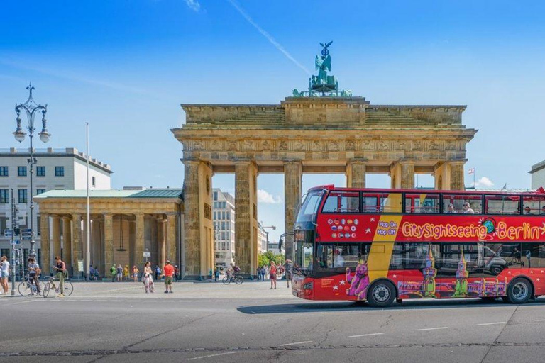 CitySightseeing Berlin HOHO Bus- Wszystkie linie (A+B) & rejs wycieczkowy24-godzinna wycieczka autobusowa hop-on hop-off - wszystkie linie (A+B) i łódź hop-on hop-off