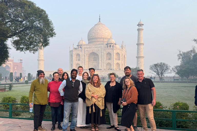 Taj Mahal, Agra Fort & Baby Taj with French Speaking Guide From Agra: Tour with Private Driver and Guide Only