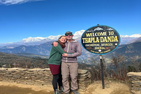 Pokhara: 3-Day Ghorepani Poon Hill and Ghandruk circuit Trek