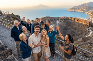 Vesuv-Tour mit Ticket ab Neapel