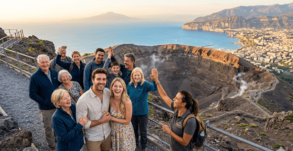 Mount Vesuvius Tour with Ticket from Naples