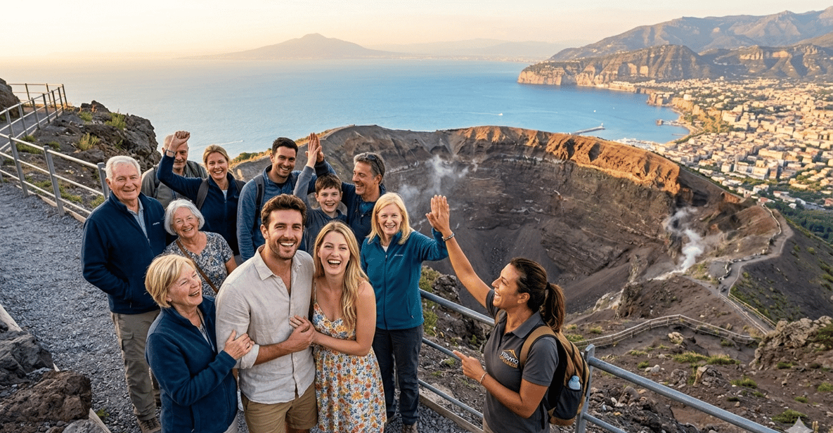 Afbeelding 0 van Vesuvius-tour met ticket met voorrangstoegang vanuit Napels