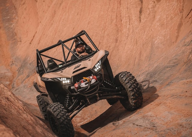 Moab: 2.5 Hour HELL'S REVENGE You Drive UTV Tour