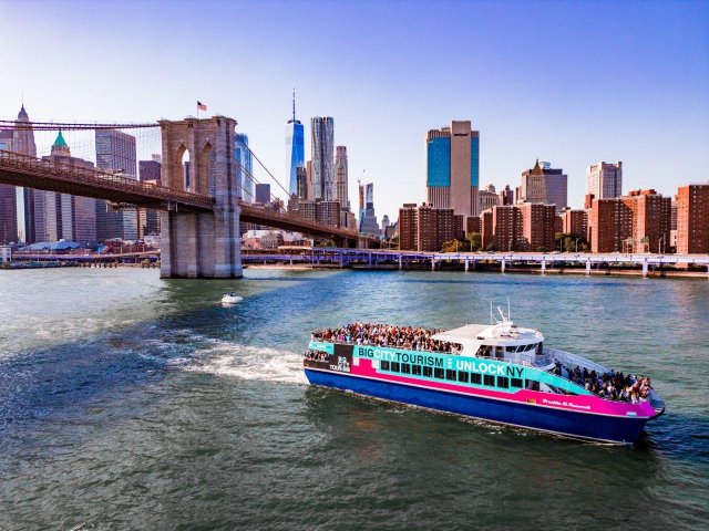 NYC: Kreuzfahrt mit der Freiheitsstatue und der Brooklyn Bridge