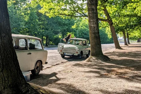 Leipzig: 3 uur Trabant huren voor je eigen rondleiding