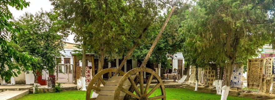 Visite privative de la campagne de Boukhara avec expérience de déjeuner local