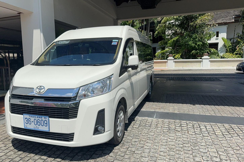 Private Van From Phuket airport to Khaolak