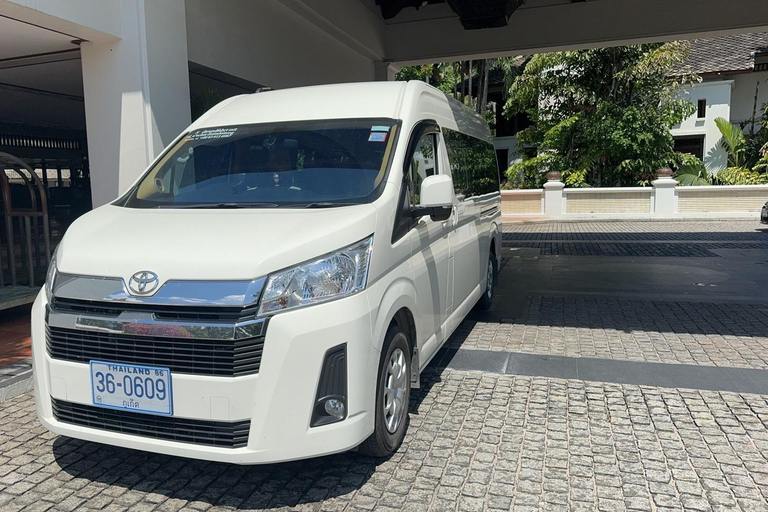 Private Van From Phuket airport to Khaolak