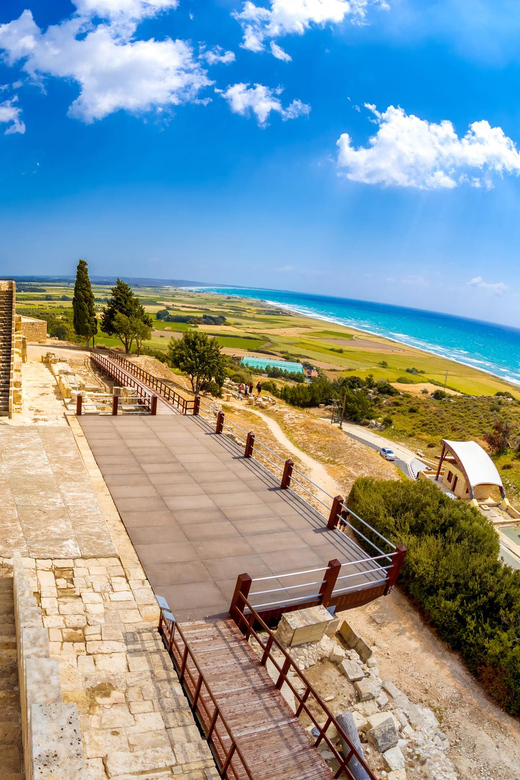 Z Ayia Napa/Protaras/Larnaka: Paphos a Kourion Celodenní výlet